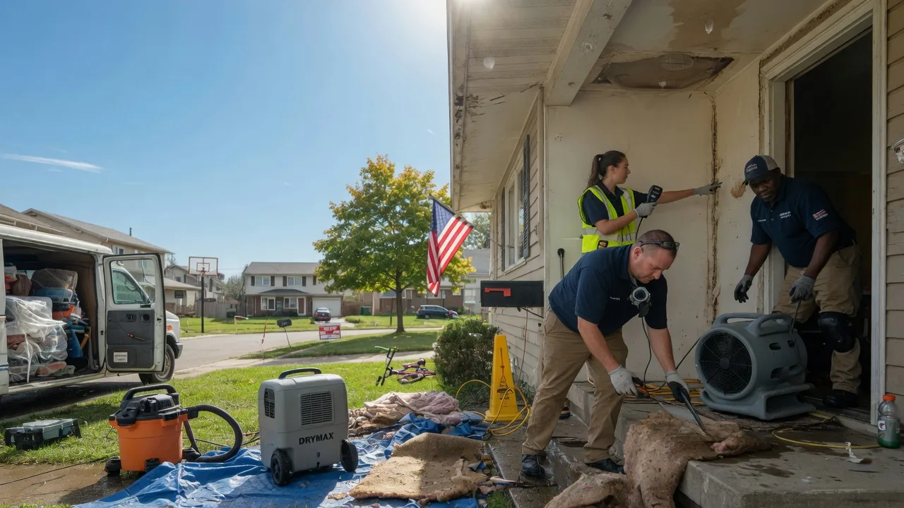 Water Damage Restoration in Hays, KS near me